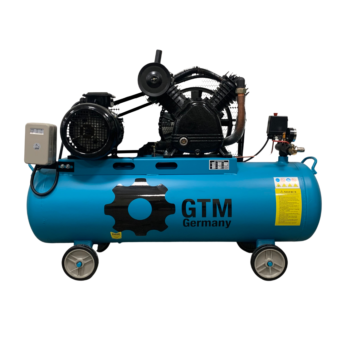 GTM air compressor 2cil / 120L 4KW 600l / min