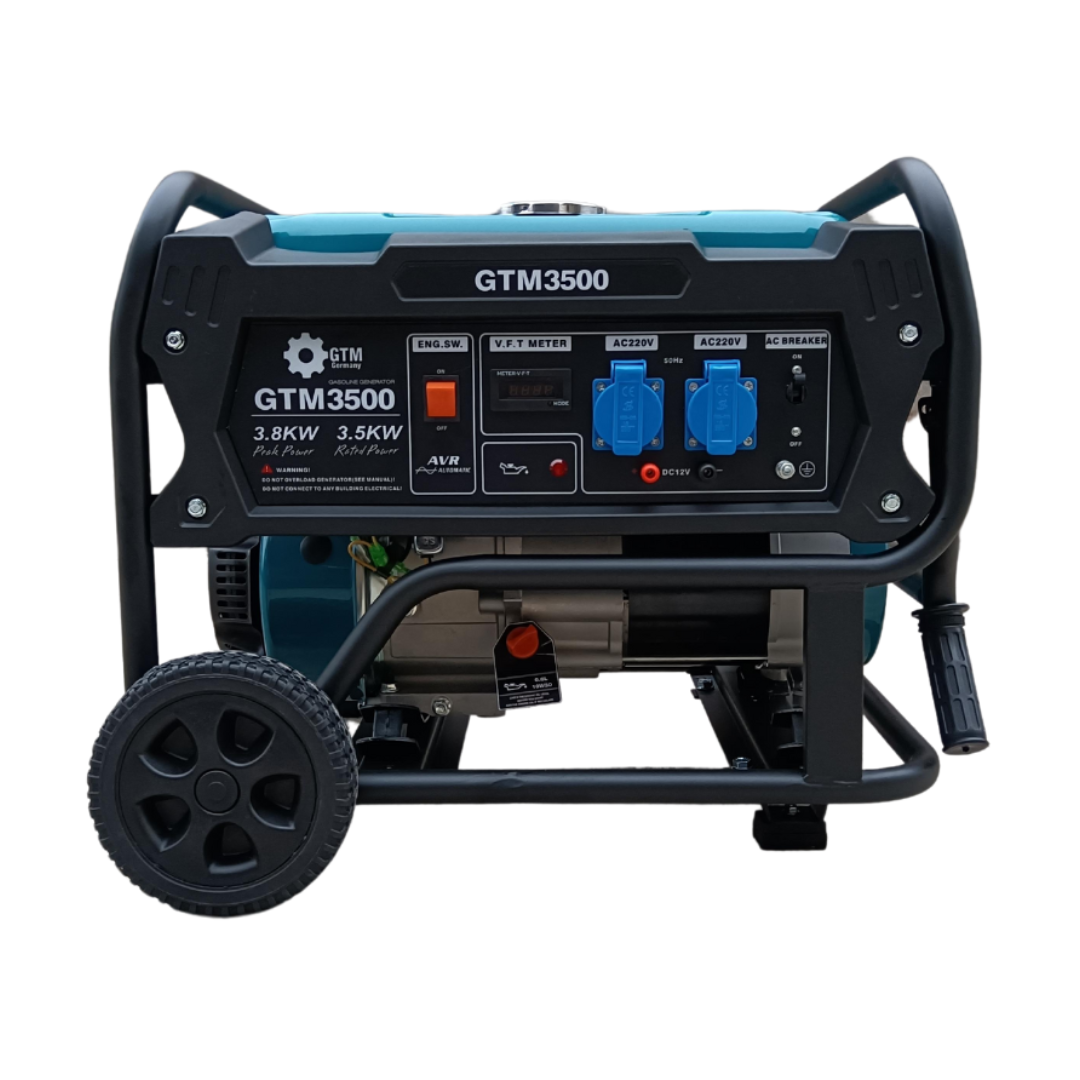 GTM GG3500 Gasoline generator 3.8 KW single phase